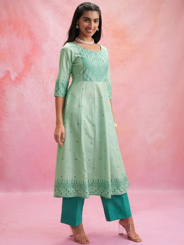 Anarkali Printed Kurta