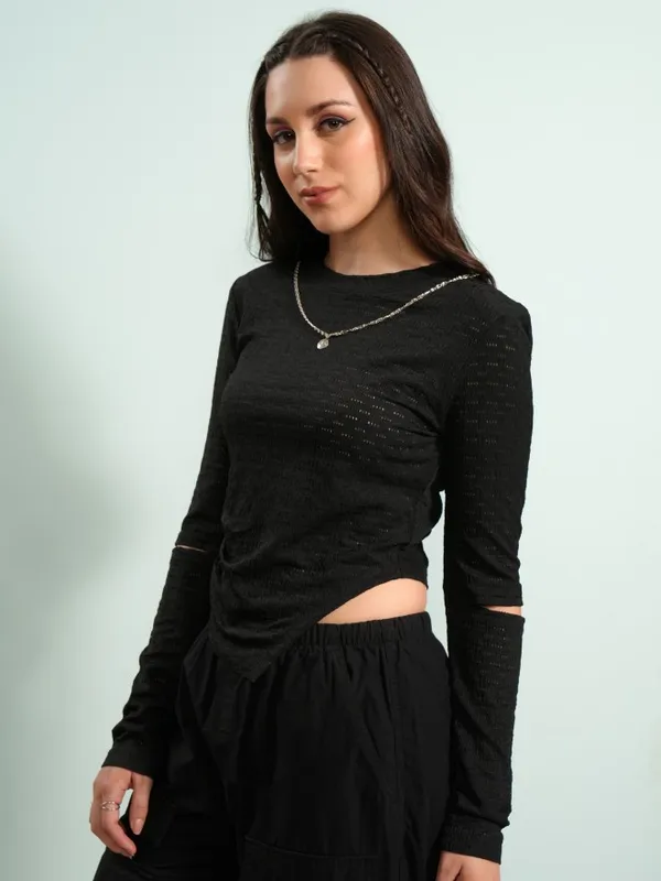 Self Design Regular Top