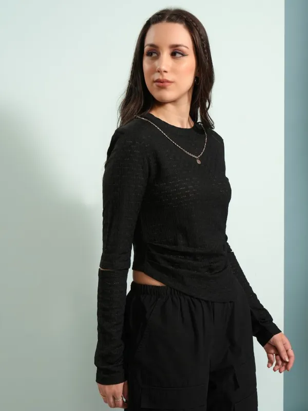 Self Design Regular Top