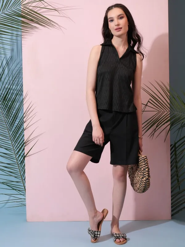 Self Design Regular Top