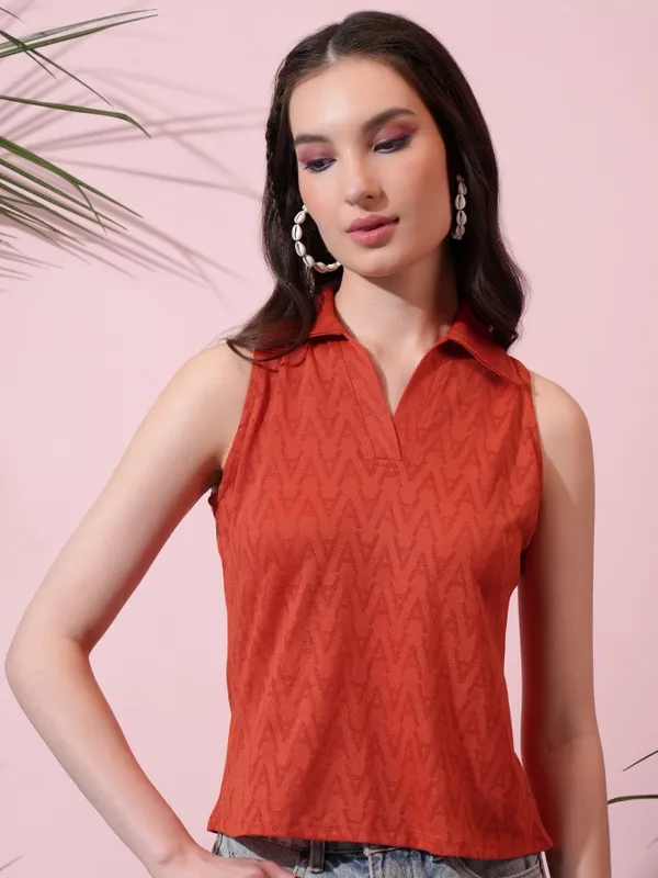 Self Design Regular Top