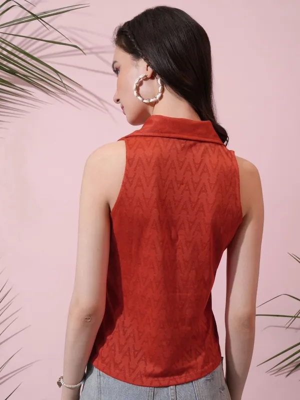 Self Design Regular Top