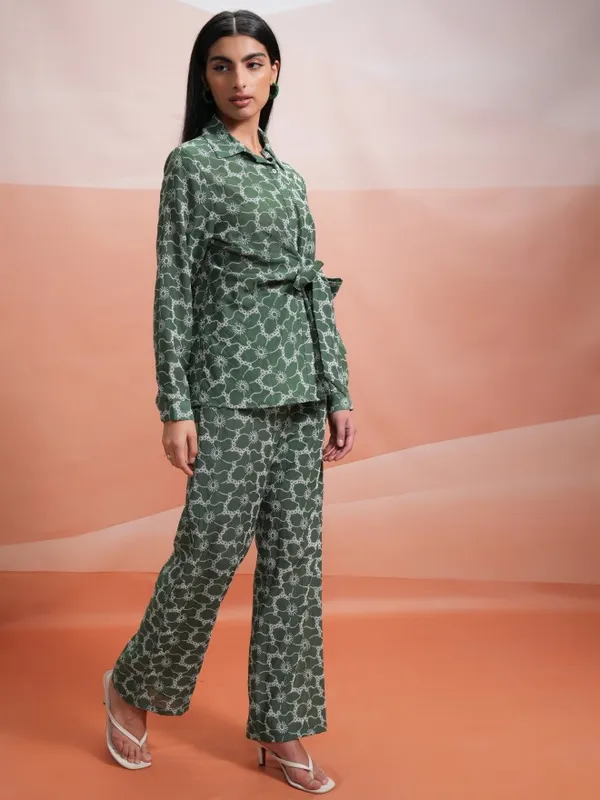 Women Shirt With Trouser Co-Ords