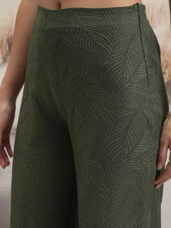  Tokyo Talkies Women Olive Co-Ords