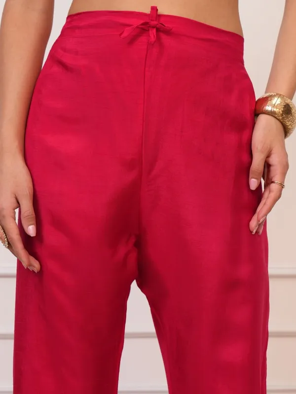 Women Kurta With Trouser And Dupatta