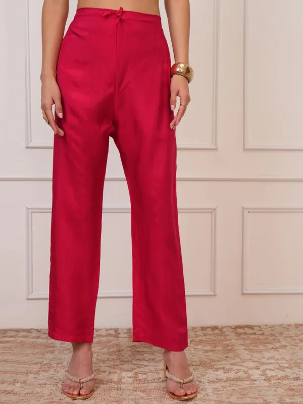 Women Kurta With Trouser And Dupatta