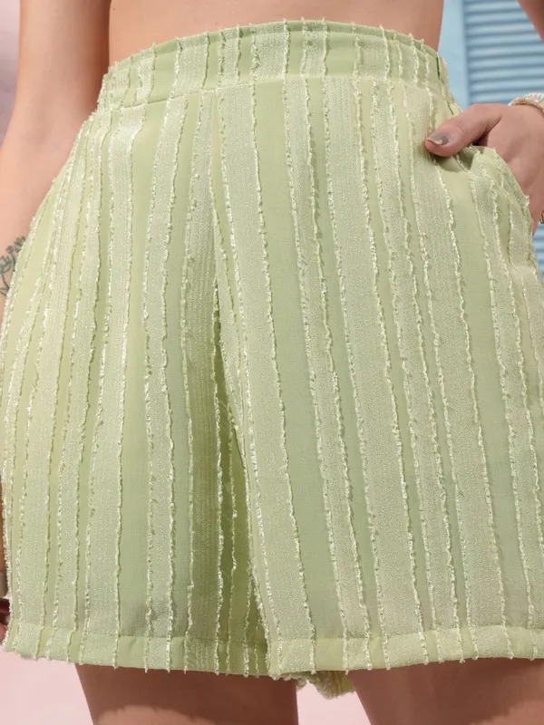  Tokyo Talkies Women Green Co-Ords