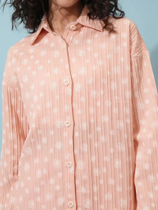 Women Shirt With Shorts Co-Ords