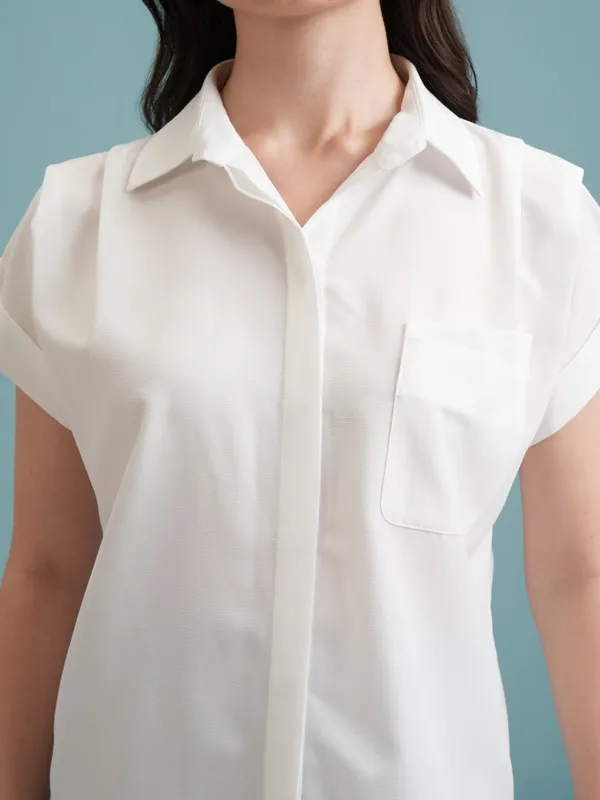 Women Self Design Casual Shirt