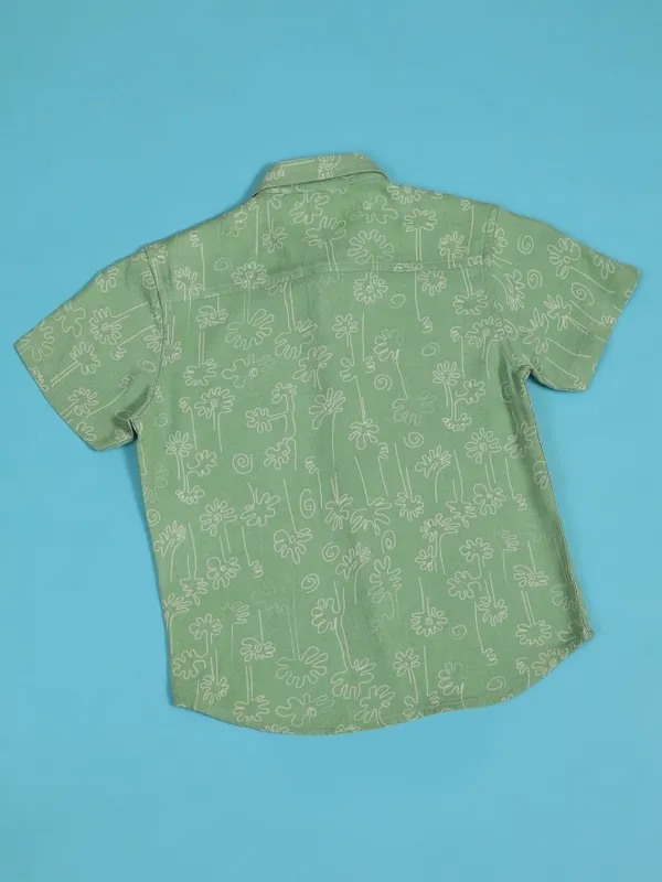 Boys Regular Fit Casual Shirt