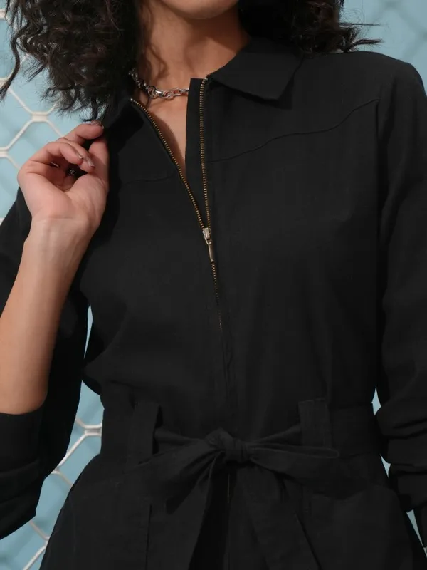  Tokyo Talkies Women Black Jumpsuits