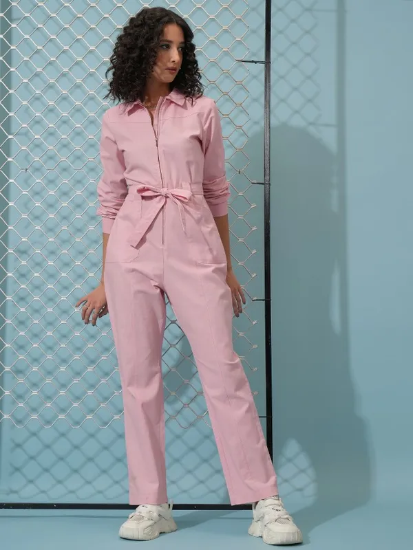  Tokyo Talkies Women Pink Jumpsuits