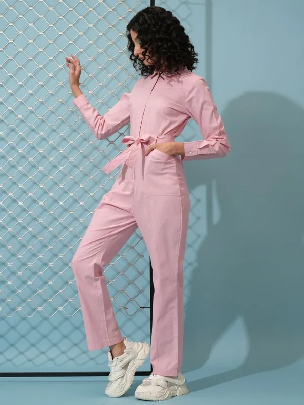  Tokyo Talkies Women Pink Jumpsuits