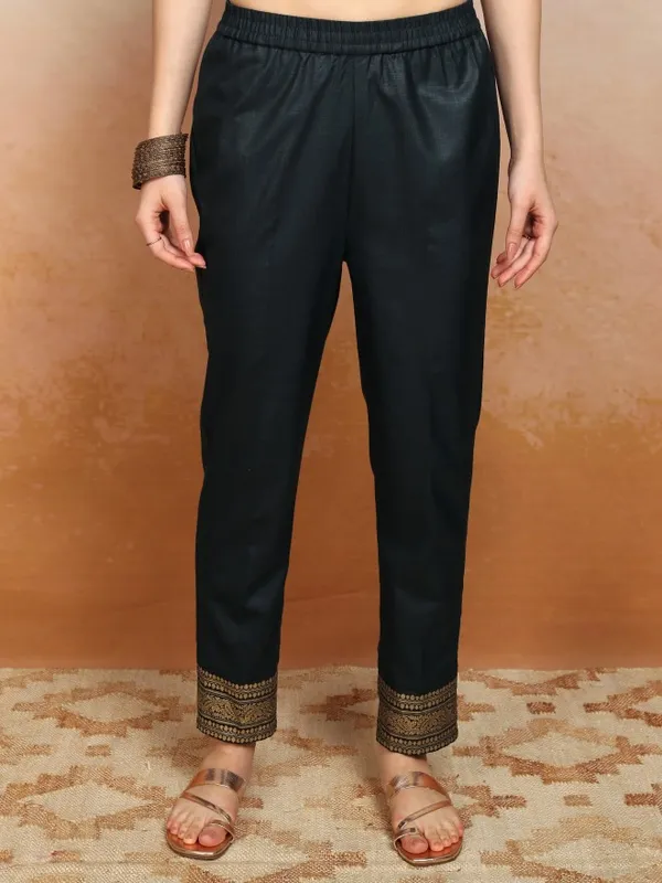 Vishudh Women Green Printed Kurta With Palazzos And Dupatta