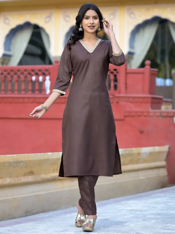 Women Kurta With Trouser & Dupatta