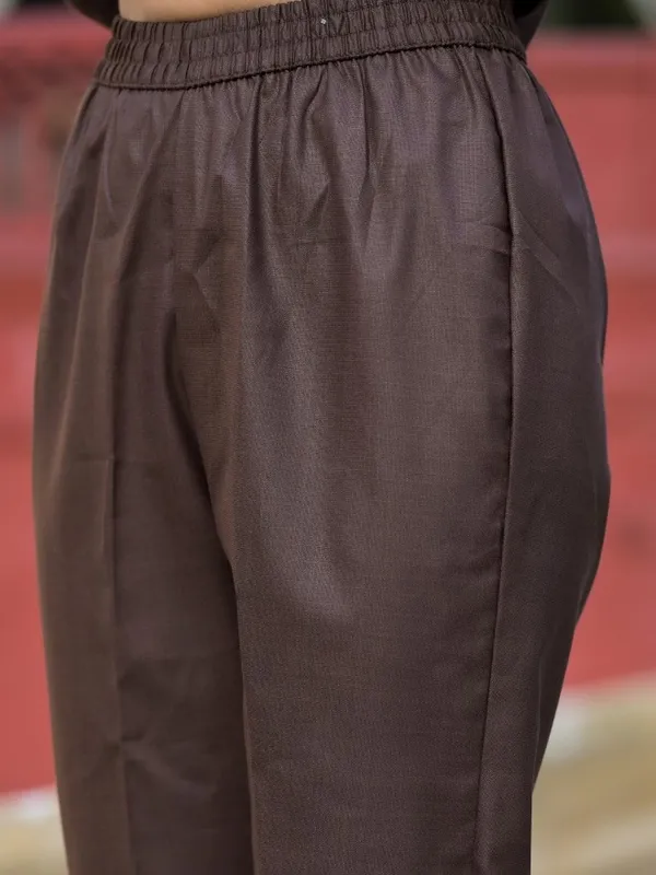 Women Kurta With Trouser & Dupatta