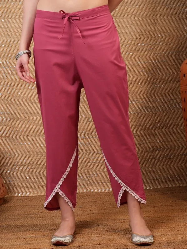  Vishudh Women Rose Embroidered Kurta Sets
