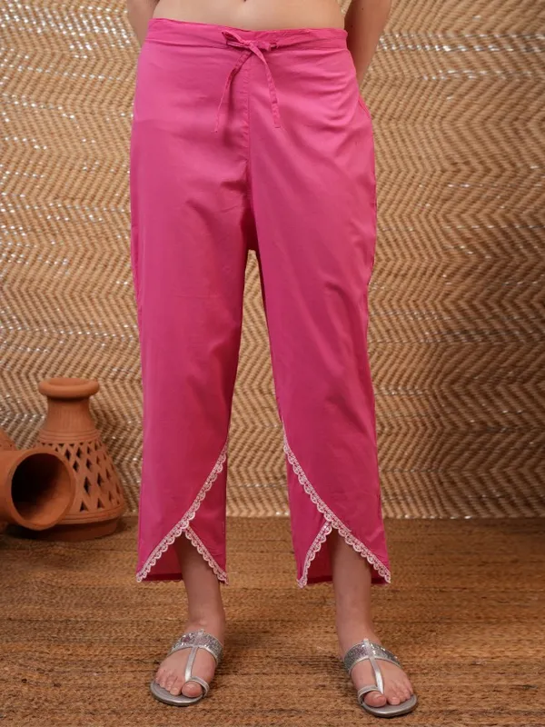 Women Kurta With Trouser & Dupatta