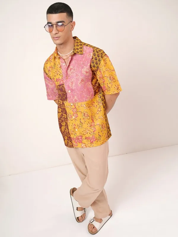 Men Oversized Fit Casual Shirts