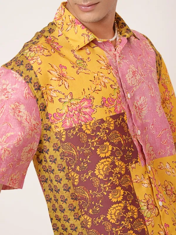 Men Oversized Fit Casual Shirts