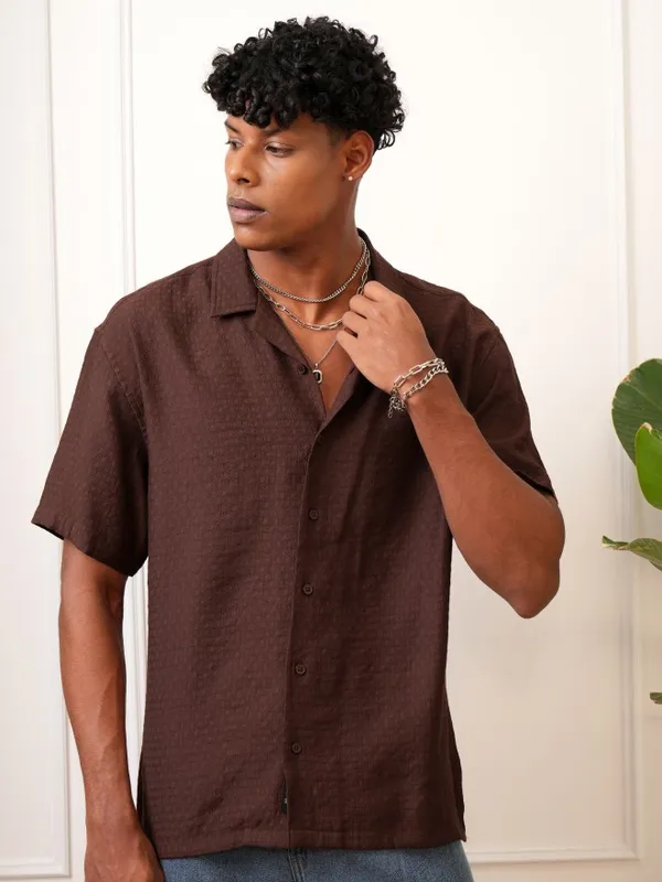 Men Regular Fit Casual Shirt
