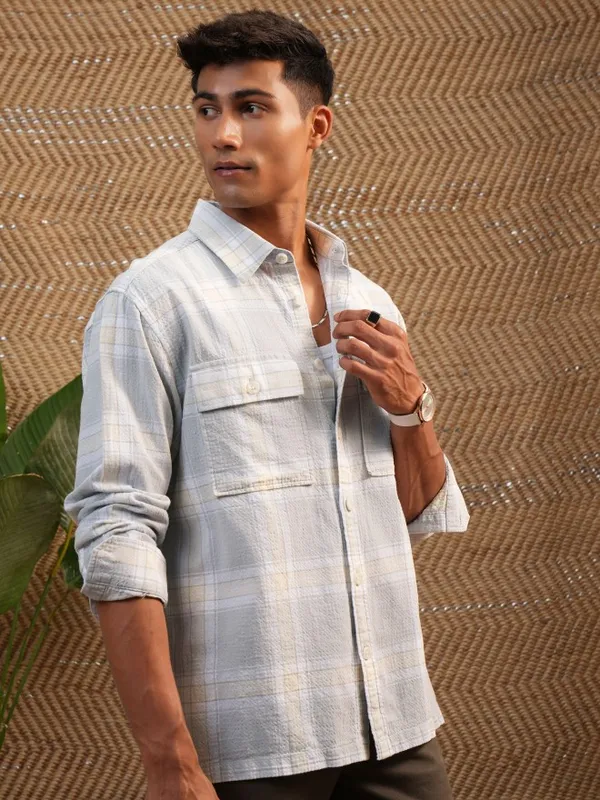 Men Oversized Fit Casual Shirts