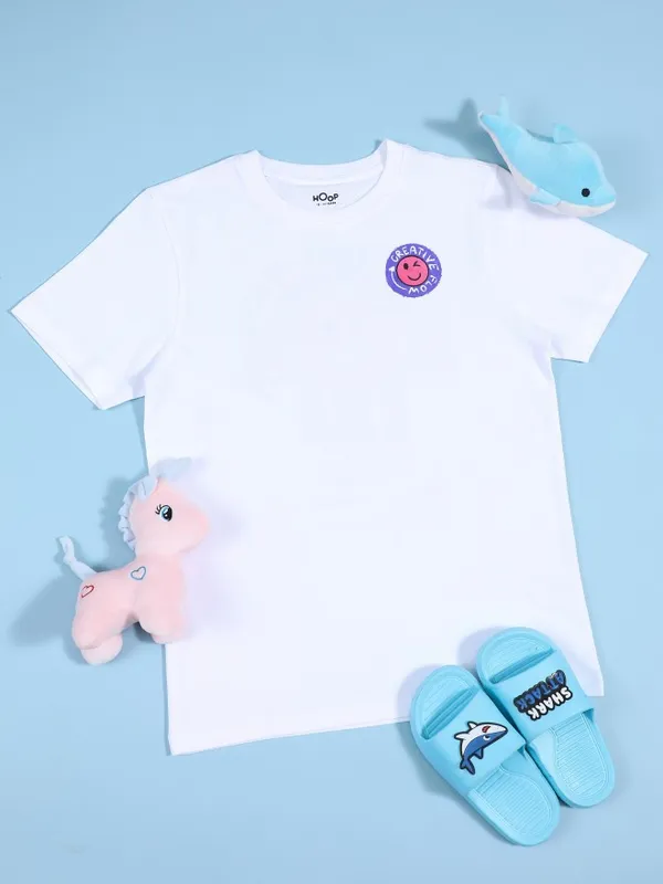 Boys Printed Round Neck T-Shirt