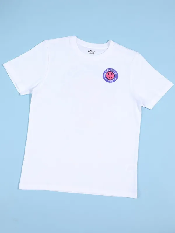 Boys Printed Round Neck T-Shirt