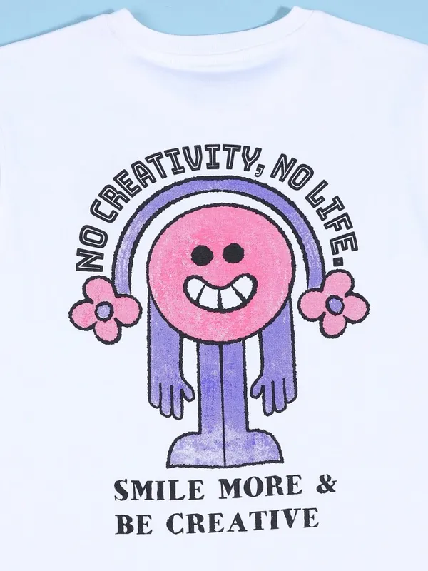 Boys Printed Round Neck T-Shirt