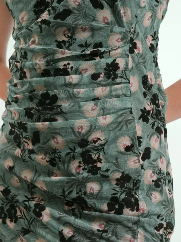 Printed Sheath Dress