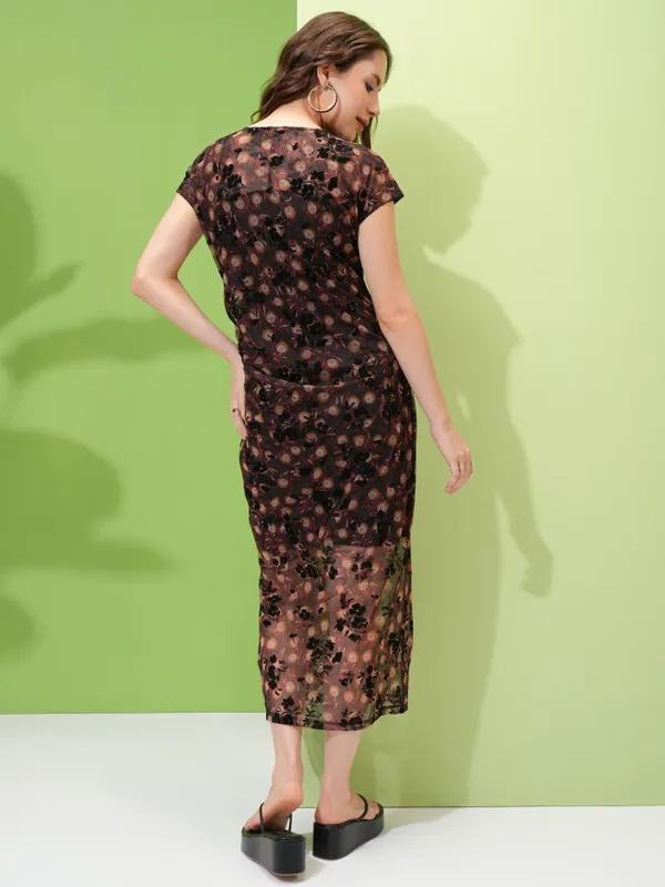 Printed Sheath Dress