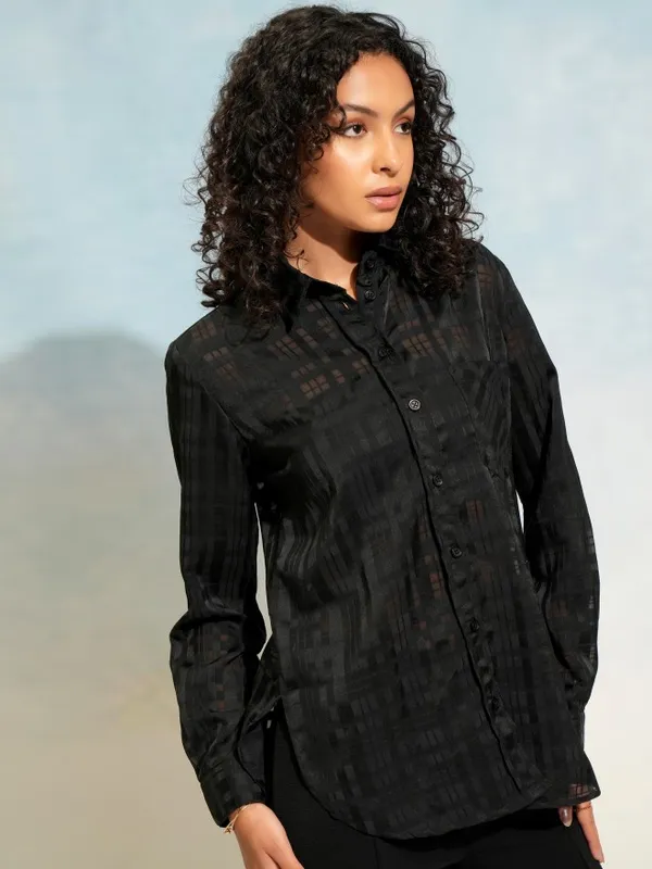 Women Checked Casual Shirt