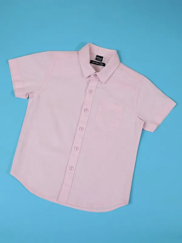 Boys Regular Fit Casual Shirt