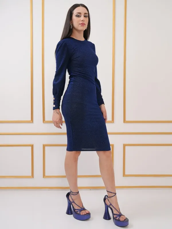 Self Design Bodycon Dress