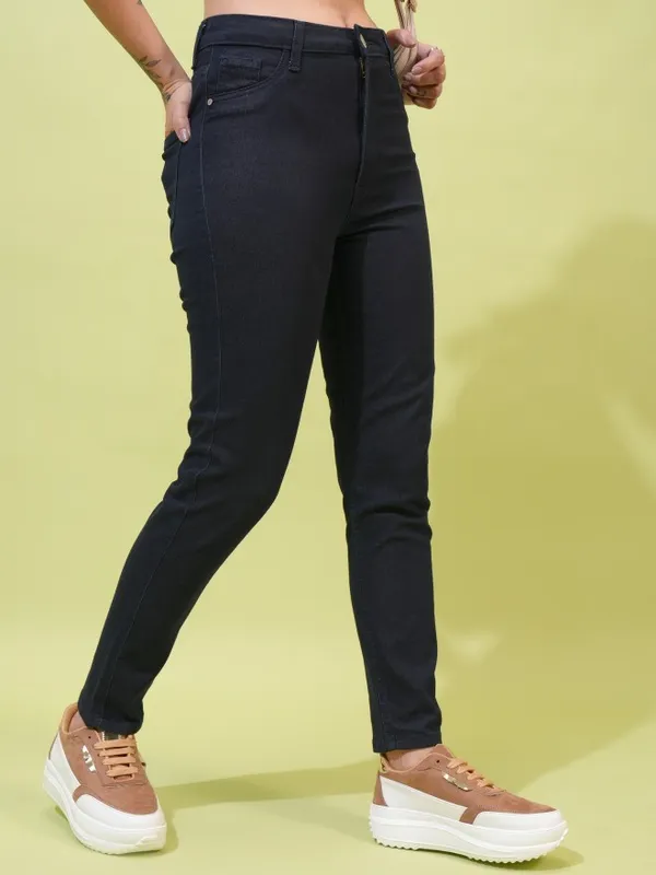 Tokyo Talkies Women Blue Skinny Fit Jeans