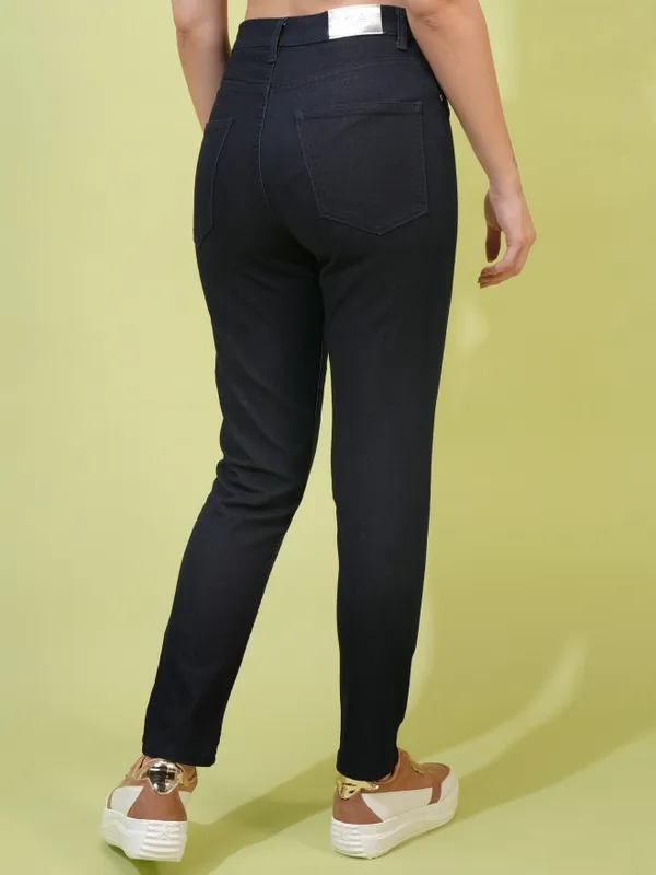 Tokyo Talkies Women Blue Skinny Fit Jeans