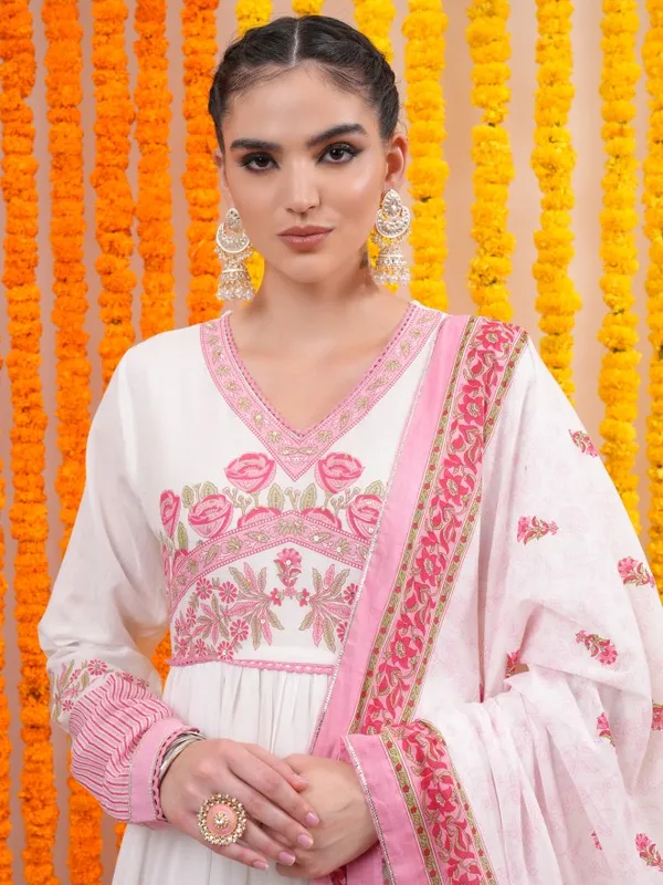 Vishudh women Pink Printed Maxi Dress