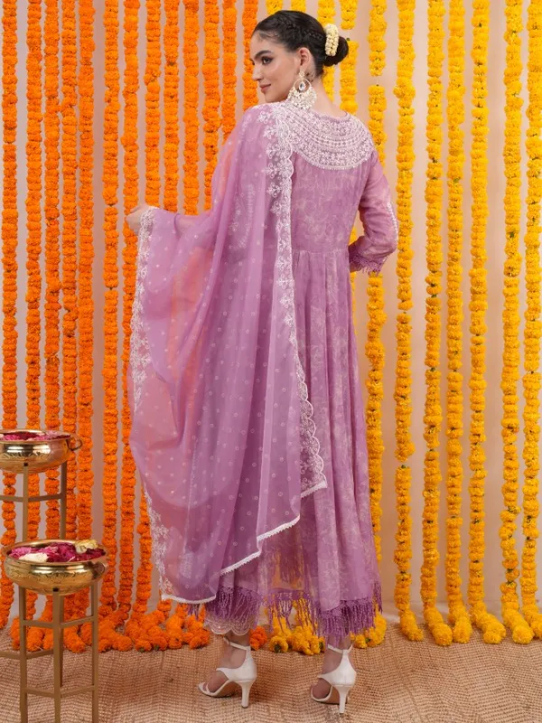 Women Kurta With Trousers & Dupatta