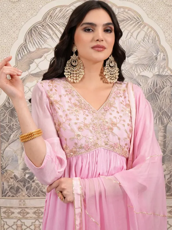 Women Kurta With Sharara & Dupatta