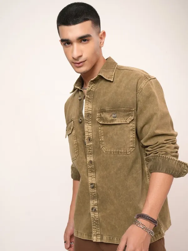 Men Oversized Fit Casual Shirts