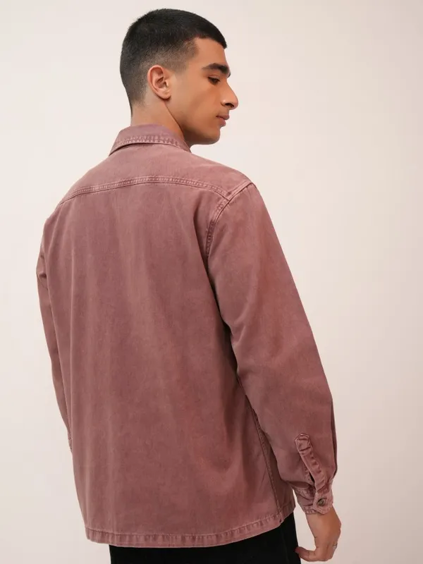 Men Oversized Fit Casual Shirt