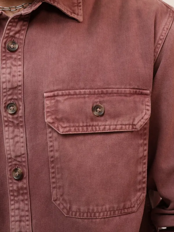 Men Oversized Fit Casual Shirt
