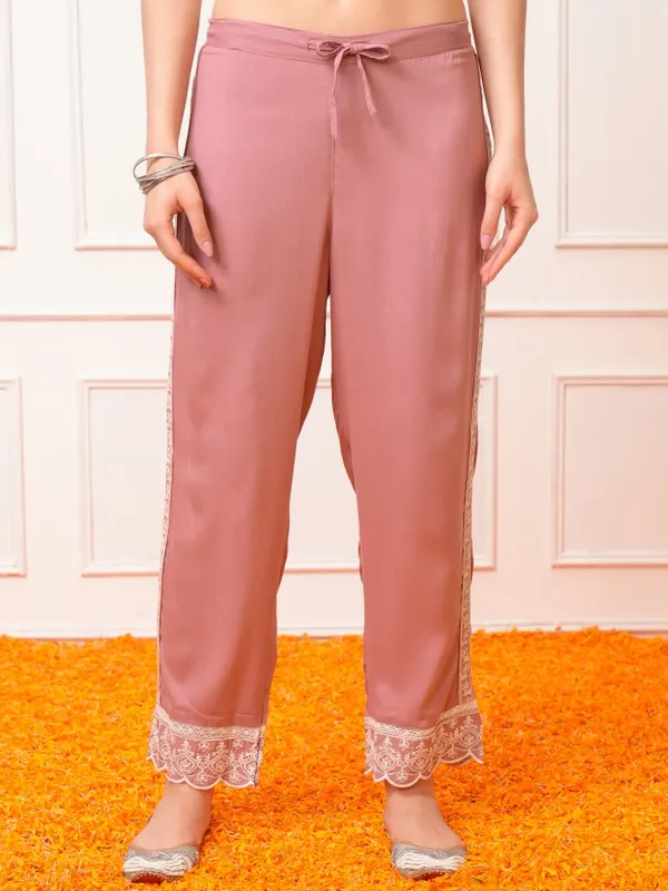 Women Kurta With Trousers & Dupatta