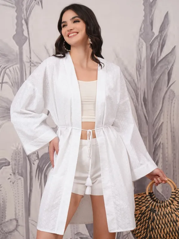 Women Self Design Shrug