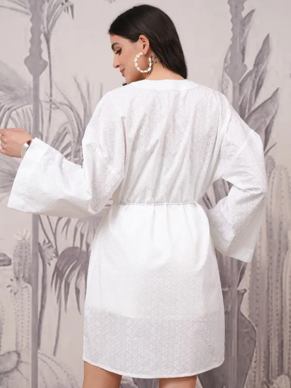 Women Self Design Shrug