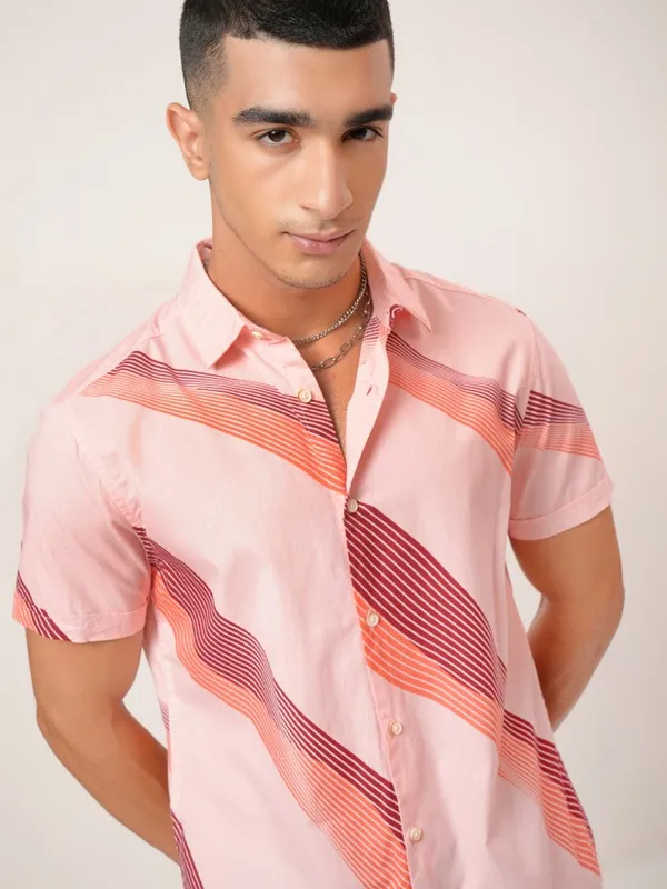 Men Slim Fit Casual Shirt