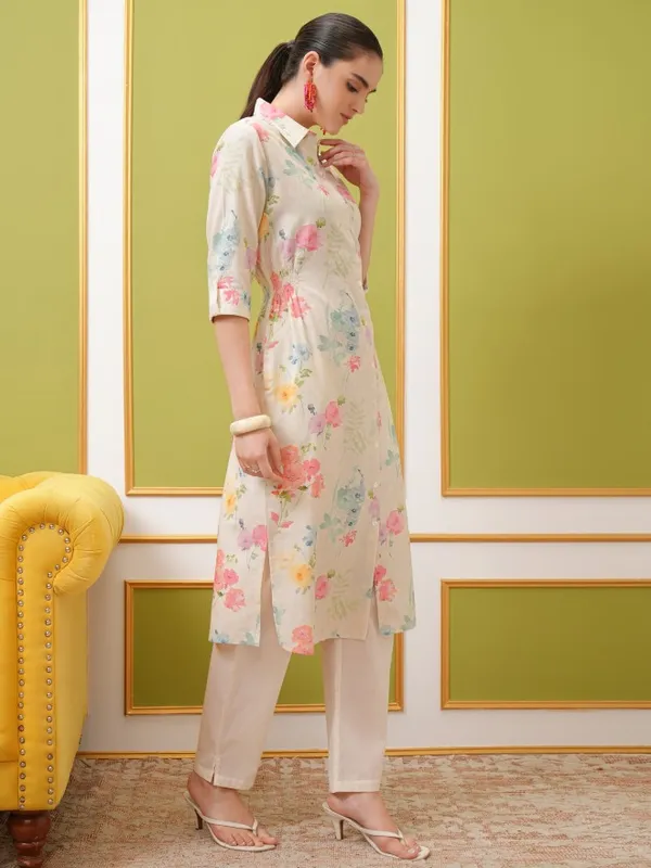 Printed Straight Kurta