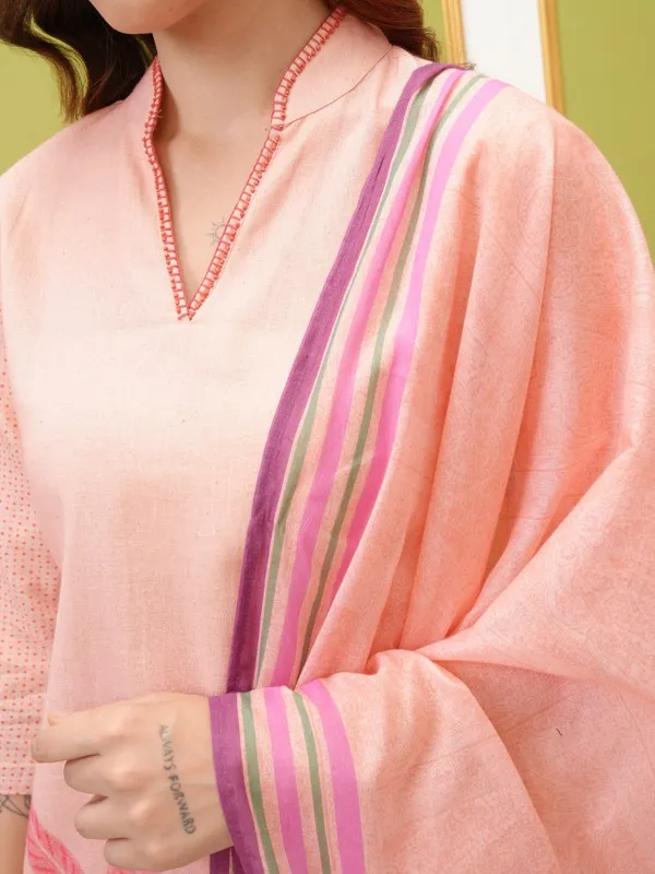  Vishudh Women Pink Printed Kurta Sets