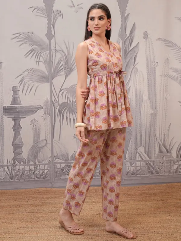 Women Tunic With Trousers Co-Ords