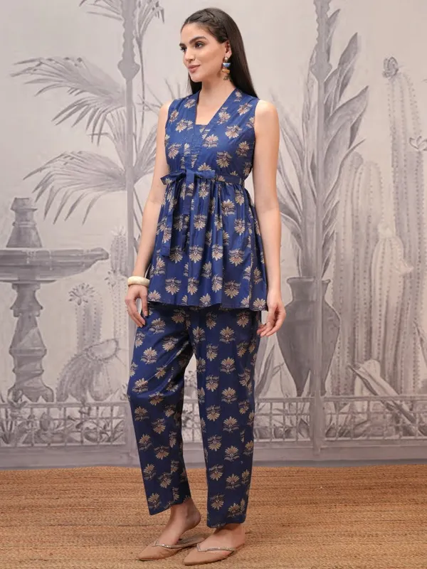 Women Tunic With Trousers Co-Ords